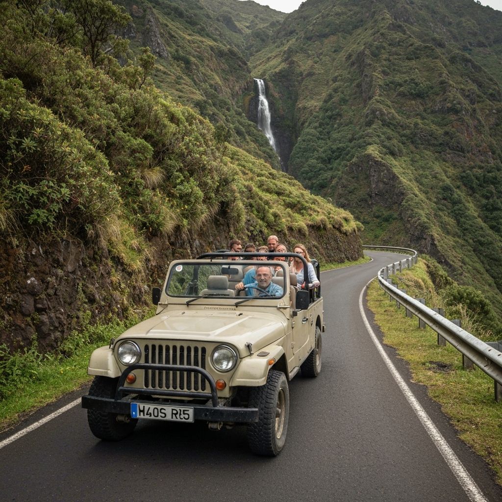 Madeira Insideout jeep tour